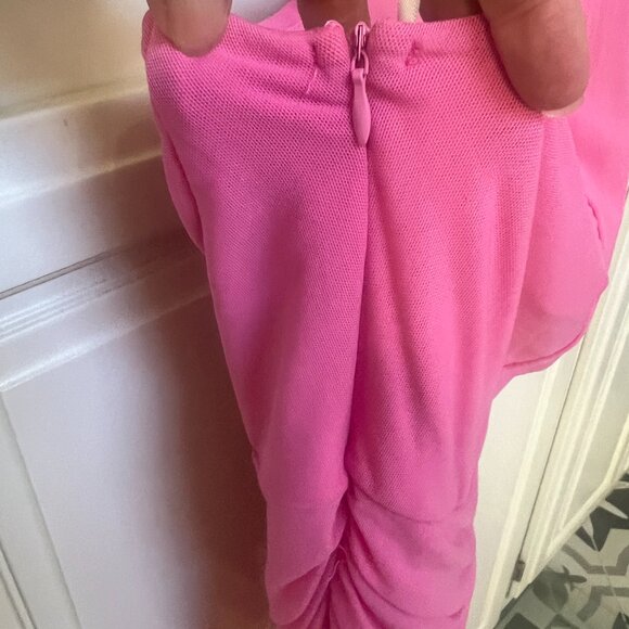 NWT Hello Molly Pink asymmetrical mini dress - S - Picture 6 of 7